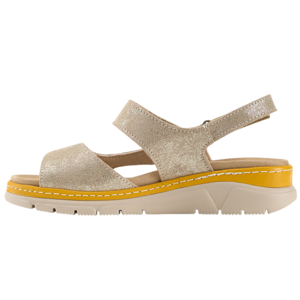 Фото Сандалии  Suave  бежевый  кожа  F-401260