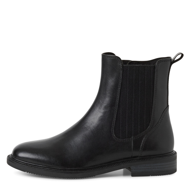 Фото Ботинки  Marco Tozzi  черный  кожа Z-401055 Фото Ботинки  Marco Tozzi  черный  кожа Z-401055