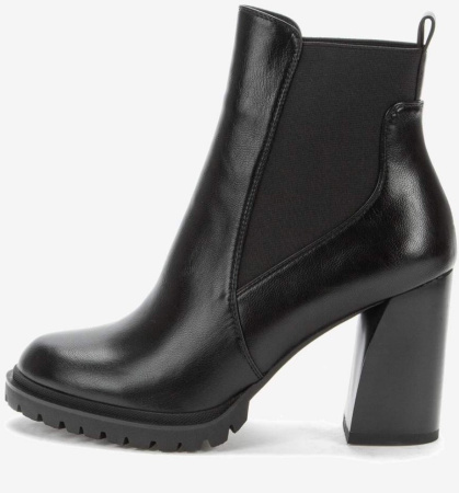 Ботильоны  Betsy  черный  кожа искусств. Z-90396 фото в интернет-магазине | Omadey.ru