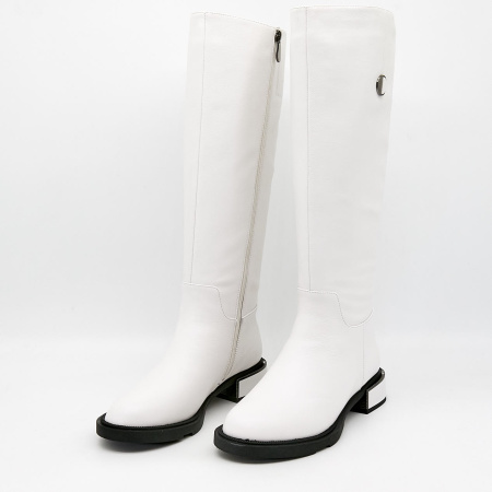 Сапоги  Bonavi  белый  кожа Z-100423 фото в интернет-магазине | Omadey.ru Сапоги  Bonavi  белый  кожа Z-100423 фото в интернет-магазине | Omadey.ru