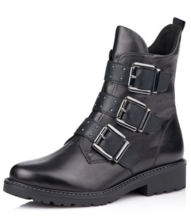 Ботинки  Remonte  черный  кожа/кожа искусств./текстиль Z-89222 фото в интернет-магазине | Omadey.ru