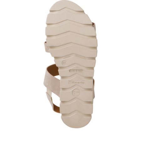 Босоножки  Tamaris  бежевый  кожа F-100410 фото в интернет-магазине | Omadey.ru Босоножки  Tamaris  бежевый  кожа F-100410 фото в интернет-магазине | Omadey.ru