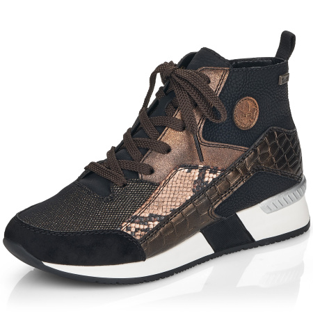 Ботинки  Rieker  коричневый  кожа искусств./текстиль Z-100106 фото в интернет-магазине | Omadey.ru