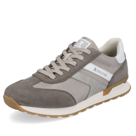 Кроссовки  Rieker-Evolution  серый  кожа/текстиль F-300068 фото в интернет-магазине | Omadey.ru