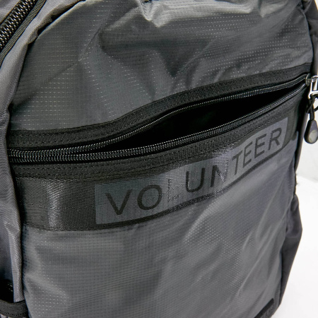 Рюкзак  мужские Volunteer  серый  текстиль c11594 фото в интернет-магазине | Omadey.ru