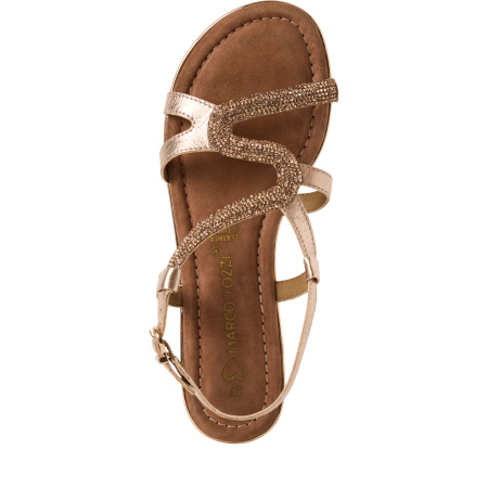 Сандалии  Marco Tozzi  розовый  кожа F-400827 фото в интернет-магазине | Omadey.ru