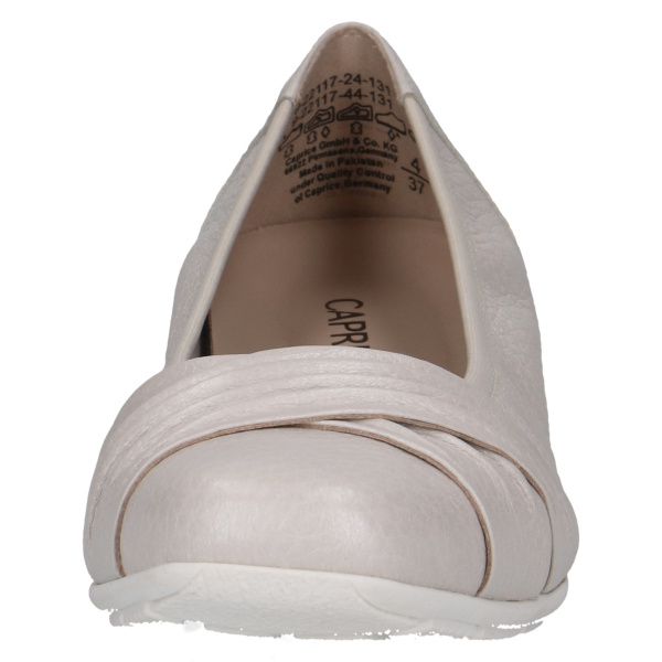 Фото Балетки  Caprice  бежевый  оленья кожа F-400847