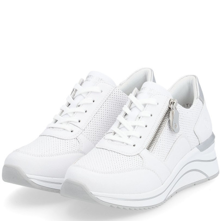 Кроссовки  Remonte  белый  кожа/кожа искусств. F-400149 фото в интернет-магазине | Omadey.ru