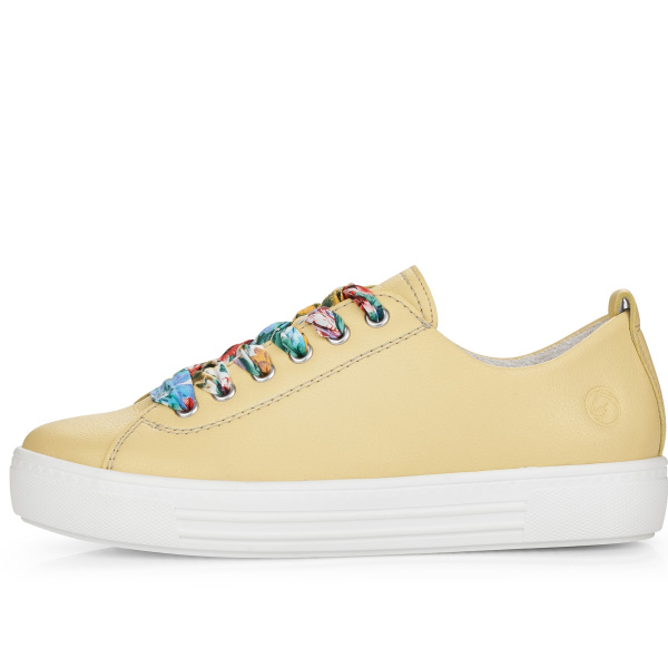 Фото Кеды  Remonte  желтый  кожа F-100121