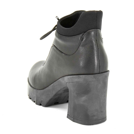 Ботильоны  Derem  черный  кожа Z-8654 фото в интернет-магазине | Omadey.ru