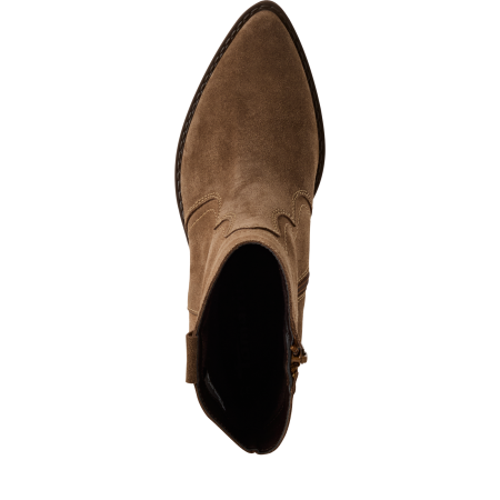 Ботинки Tamaris  коричневый  кожа  Z-400958 фото в интернет-магазине | Omadey.ru