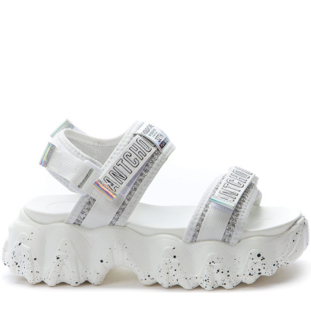 Сандалии  Crosby  белый  кожа искусств./текстиль F-90472 фото в интернет-магазине | Omadey.ru
