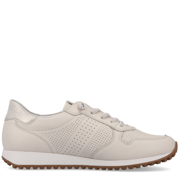 Фото Кроссовки  Remonte  бежевый  кожа/кожа искусств. F-400159