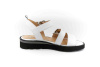 Босоножки  Derem  белый  кожа F-80227 фото в интернет-магазине | Omadey.ru