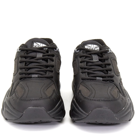 Кроссовки  Crosby  черный  кожа иск. /сетка Z-8362 фото в интернет-магазине | Omadey.ru