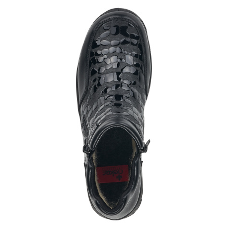 Ботинки  Rieker  черный  кожа/кожа искусств. Z-100870 фото в интернет-магазине | Omadey.ru