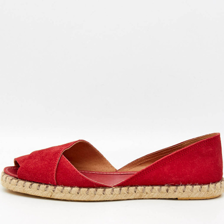 Босоножки  Semplice  красный  кожа F-90926 фото в интернет-магазине | Omadey.ru