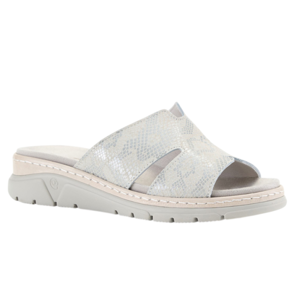 Фото Сабо  Suave  белый  кожа  F-400789