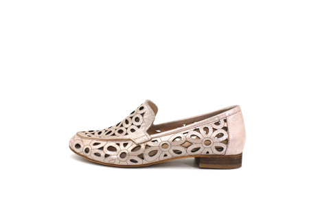 Туфли  Dakkem  пудра  кожа F-7164 фото в интернет-магазине | Omadey.ru