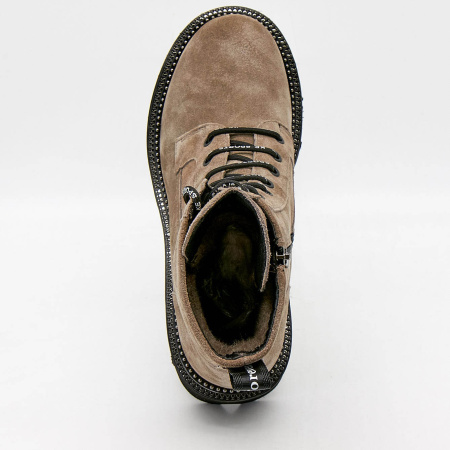 Ботинки  Bonavi  бежевый  кожа Z-100827 фото в интернет-магазине | Omadey.ru