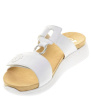 Шлепанцы  Rieker  белый  кожа F-80717 фото в интернет-магазине | Omadey.ru