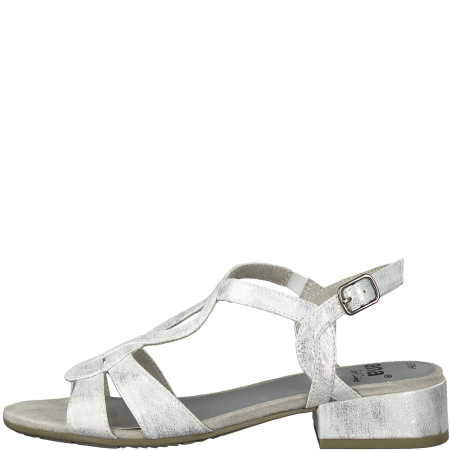 Босоножки  Jana  белый  текстиль F-80812 фото в интернет-магазине | Omadey.ru