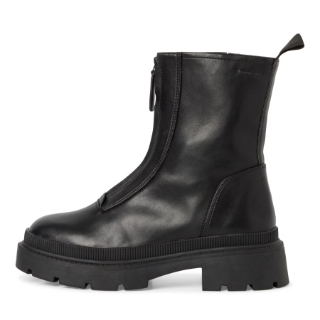 Ботинки  Tamaris  черный  кожа искусств. Z-200303 фото в интернет-магазине | Omadey.ru