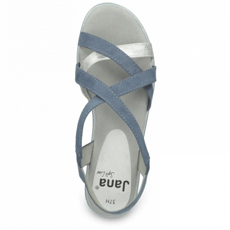 Сандалии  Jana  белый  кожа F-90886 фото в интернет-магазине | Omadey.ru