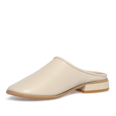 Сабо  El Tempo молочный кожа F-400336 фото в интернет-магазине | Omadey.ru