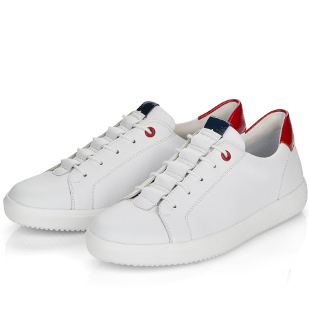 Кеды  женские Remonte  белый  кожа/кожа искусств. F-90539 фото в интернет-магазине | Omadey.ru