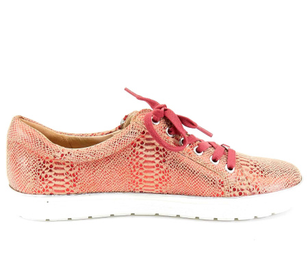 Кеды  Caprice  красный  кожа F-80184 фото в интернет-магазине | Omadey.ru