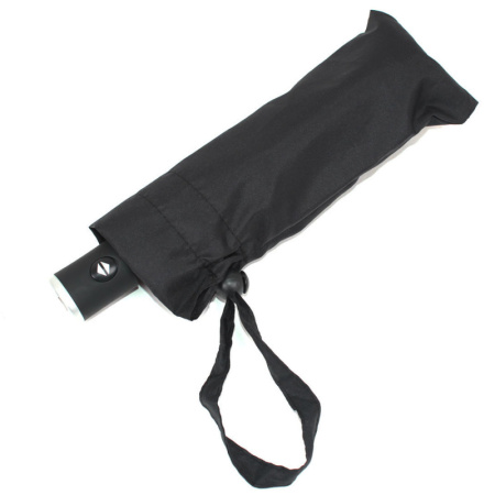 Мужской компактный зонт, черного цвета, горох, автомат фото в интернет-магазине | Omadey.ru