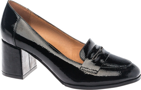 Туфли  Betsy  черный  кожа лаковая искусств. Z-8434 фото в интернет-магазине | Omadey.ru