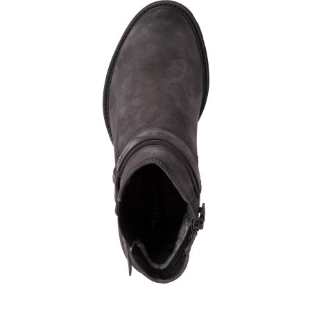 Ботинки  Tamaris  серый  кожа Z-200309 фото в интернет-магазине | Omadey.ru