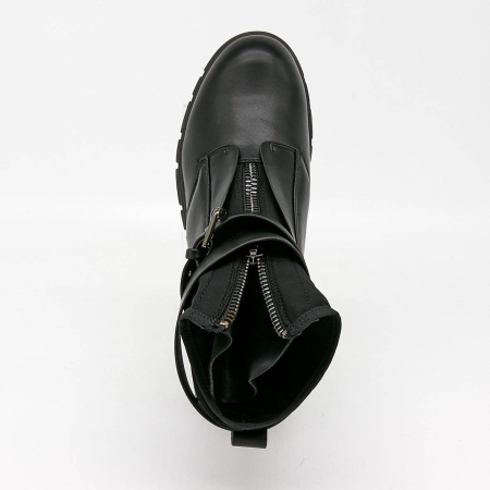 Ботинки  Betsy  черный  кожа искусств. Z-8973 фото в интернет-магазине | Omadey.ru