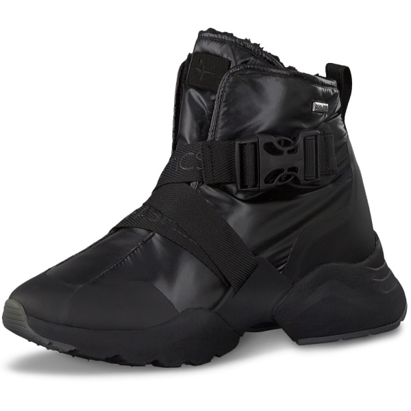 Фото Ботинки  Tamaris  черный  текстиль Z-90383