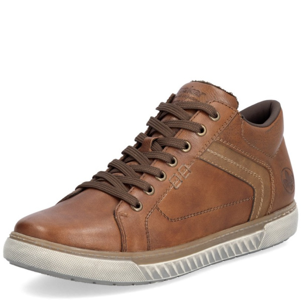 Фото Ботинки  Rieker  коричневый  кожа/кожа искусств.  Z-400246 Фото Ботинки  Rieker  коричневый  кожа/кожа искусств.  Z-400246