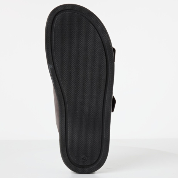 Фото Шлепанцы  Marco Tozzi  коричневый  кожа F-401084