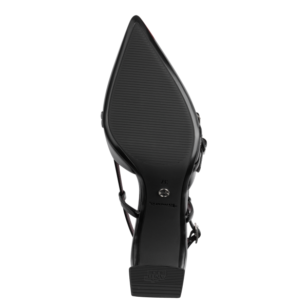 Фото Слингбэки  Tamaris  черный кожа искусств. Z-400952