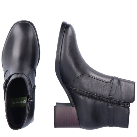 Ботинки  Remonte  черный  кожа/кожа искусств. Z-300025 фото в интернет-магазине | Omadey.ru