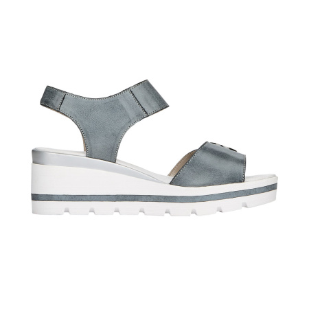 Босоножки  Remonte  синий  кожа F-80714 фото в интернет-магазине | Omadey.ru