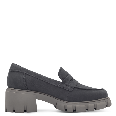 Туфли  Tamaris  серый  кожа Z-400382 фото в интернет-магазине | Omadey.ru