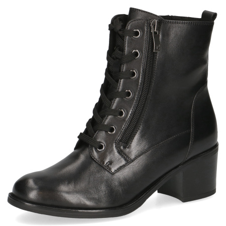 Ботинки  Caprice  черный  кожа Z-400638 фото в интернет-магазине | Omadey.ru