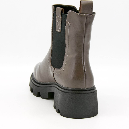 Ботинки  Bonavi  серый  кожа Z-100760 фото в интернет-магазине | Omadey.ru