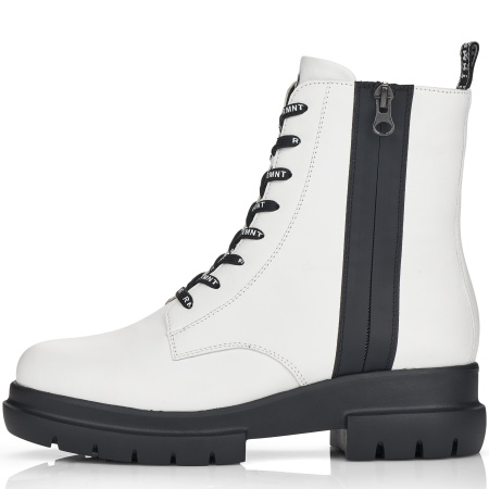 Ботинки  Remonte  белый  кожа Z-100707 фото в интернет-магазине | Omadey.ru