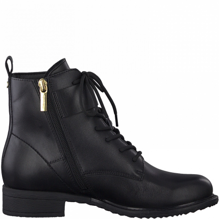 Ботинки  Tamaris  черный  кожа Z-100411 фото в интернет-магазине | Omadey.ru