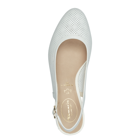 Босоножки  Tamaris  белый кожа F-400924 фото в интернет-магазине | Omadey.ru