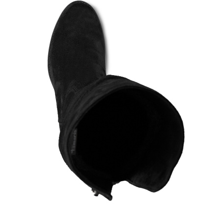 Ботфорты  Tamaris  черный  кожа Z-90235 фото в интернет-магазине | Omadey.ru