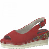 Босоножки  Jana  красный  текстиль F-90389 фото в интернет-магазине | Omadey.ru