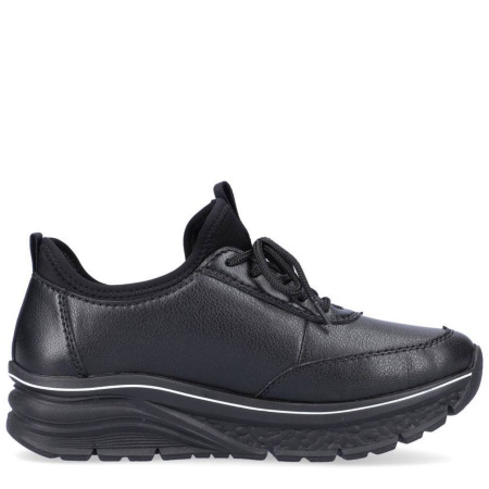 Кроссовки  Rieker  черный  кожа/кожа искусств. Z-400045 фото в интернет-магазине | Omadey.ru